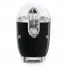 Електрическа цитрус преса Smeg CJF11BLEU, 70 W, Антикапкова система, Противоплъзгаща се основа, Черен