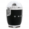 Електрическа цитрус преса Smeg CJF11BLEU, 70 W, Антикапкова система, Противоплъзгаща се основа, Черен