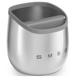 Съд за изтръсване на утайка от кафе Smeg ECKB01, Гланцово покритие, Инокс