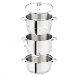 Соковарка Klausberg KB 9032, 28 см, 8 литра, 4 части, Индукция, Инокс