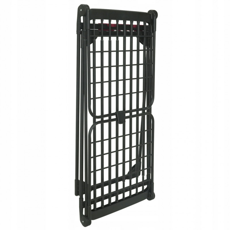 Сушилник за дрехи Kinghoff KH 2045, 30 м, До 25 кг, Сгъваем, Стомана, Черен