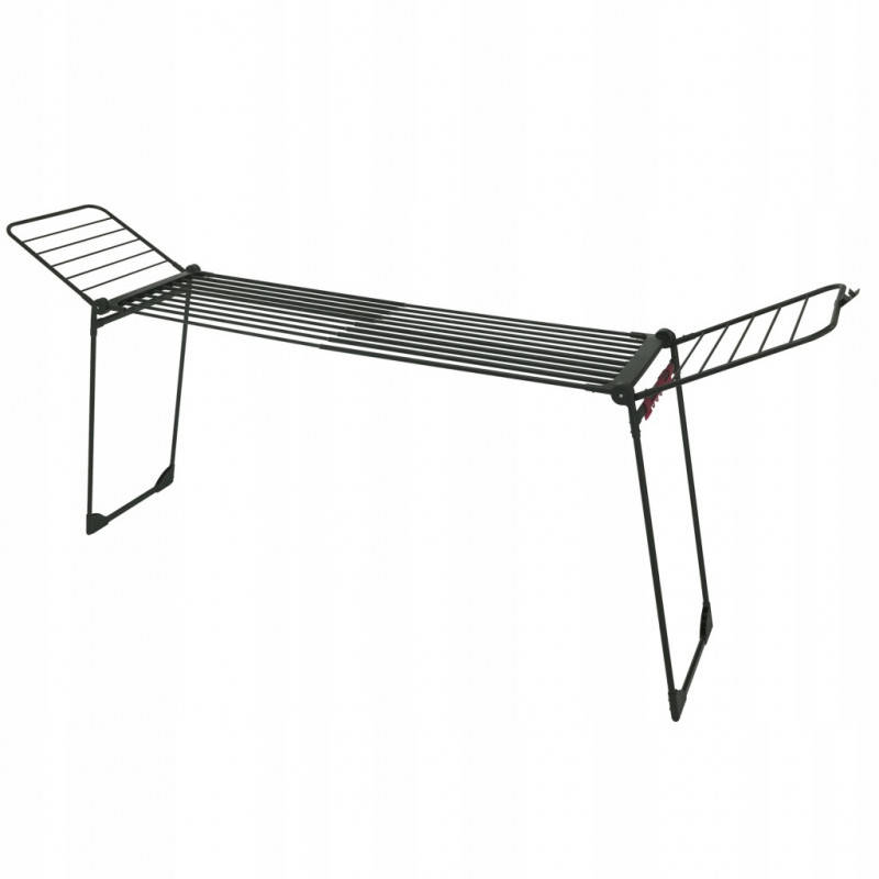 Сушилник за дрехи Kinghoff KH 2045, 30 м, До 25 кг, Сгъваем, Стомана, Черен