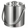 Ледарка Kinghoff KH 1243, 1.5 л, Ø15 см, Двойна стена, Дръжка за лесно носене, Инокс
