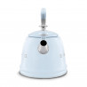 Свирещ чайник Smeg CKLW2001PB,  2.3 л, Индукция, Ненагряваща се дръжка, Стомана, Пастелно син