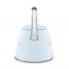 Свирещ чайник Smeg CKLW2001PB,  2.3 л, Индукция, Ненагряваща се дръжка, Стомана, Пастелно син
