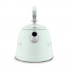 Свирещ чайник Smeg CKLW2001PG,  2.3 л, Индукция, Ненагряваща се дръжка, Стомана, Пастелно зелен