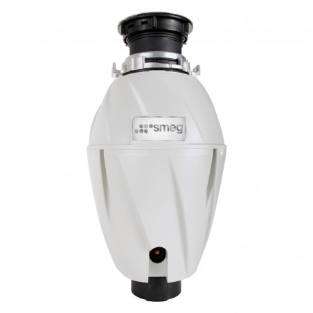 Мелница за хранителни отпадъци/Прасе Smeg KITFD100, 375 W, 1 HP, За мивки със сифон 9 см, Антикорозионна защита, Черен/Инокс