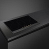 Стъклокерамичен плот за вграждане Smeg P875AO, 8600 W, 6 нива, 5 зони, Автоматично изключване при прегряване, Индикатор за остатъчна топлина, Антрацит