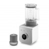 Блендер Smeg Collezione BLC02WHMEU, 1400W, 1.5 л, 22000 об/мин, 5 програми, 9 скорости, Трошене на лед, Неръждаема стомана, Бял/Инокс