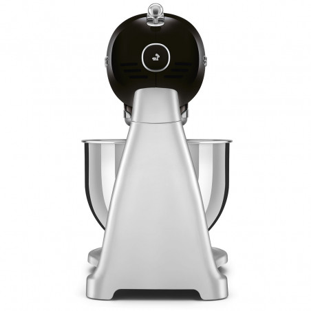 Планетарен миксер Smeg SMF04BLEU, 800W, 4.8 л, 10 скорости, Функция за плавен старт, Крачета против хлъзгане, Черен/Инокс