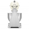 Планетарен миксер Smeg SMF04CREU, 800W, 4.8 л, 10 скорости, Функция за плавен старт, Крачета против хлъзгане, Кремa/Инокс