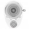 Кафемелачка Smeg CGF03WHEU, 150W, 240 г, Система за завъртане и заключване, Ръчна функция, Бял