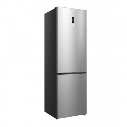 Хладилник с фризер TCL RP409BIE0EU, 409 л, Клас Е, No Frost, Eco режим, Реверсивни врати, Зимен режим, Multi Air Flow, Инокс