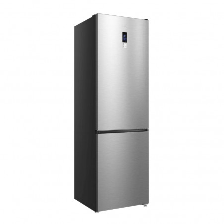 Хладилник с фризер TCL RP456BIE0EU, 456 л, Клас Е, No Frost, Eco режим, Реверсивни врати, Зимен режим, Multi Air Flow, Инокс