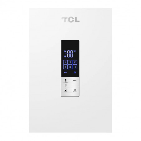 Хладилник с фризер TCL RP456BWE0EE, 456 л, Клас Е, No Frost, Eco режим, Реверсивни врати, Зимен режим, Multi Air Flow, Бял