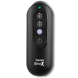 Уред за третиране на ухапвания от комари/насекоми Beurer BR 115 BiteX Max, BiteSpotLight, Без химични в-ва - подходящ и за бременни, Черен