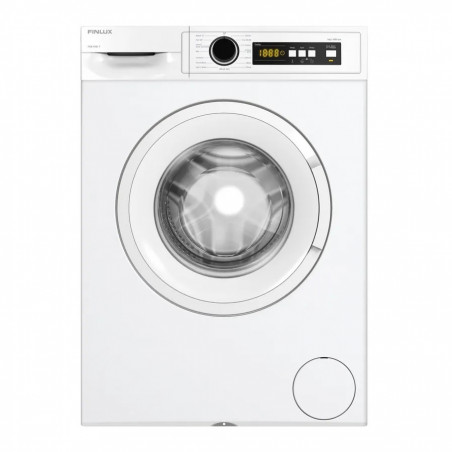 Пералня Finlux FXN 1061T, Клас A, 15 програми, 6 кг, 1000 об/мин, Отложен старт, Електронен дисплей, Бял