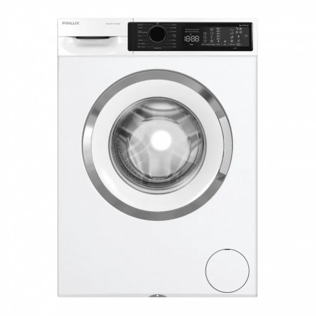 Пералня Finlux FXN 1491T3A INV, Клас A, 15 програми, 9 кг, 1400 об/мин, Функция пауза, LED дисплей, Бял