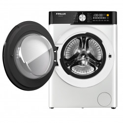 Пералня Finlux FWM10M14W, Клас А, 17 програми, 1400 об/мин, Отложен старт, Програма M-Smart, Бял