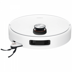 Прахосмукачка робот Xiaomi Robot Vacuum 5 EU OV31GL, 55W, 20000 Pa, 140 мин, AI разпознаване, Автоматична станция за измиване и сушене, Лазерна навигация dToF, Гореща вода 80°C, Бял