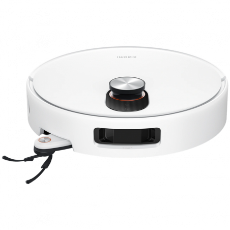 Прахосмукачка робот Xiaomi Robot Vacuum 5 EU OV31GL, 55W, 20000 Pa, 140 мин, AI разпознаване, Автоматична станция за измиване и сушене, Лазерна навигация dToF, Гореща вода 80°C, Бял