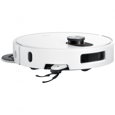 Прахосмукачка робот Xiaomi Robot Vacuum 5 EU OV31GL, 55W, 20000 Pa, 140 мин, AI разпознаване, Автоматична станция за измиване и сушене, Лазерна навигация dToF, Гореща вода 80°C, Бял