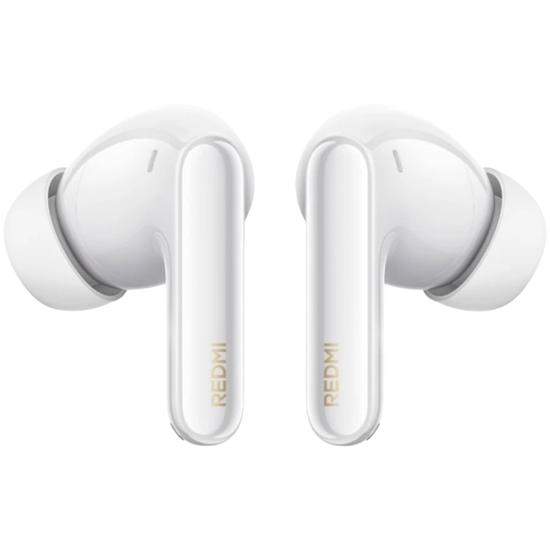 Слушалки Xiaomi Redmi Buds 8 Pro M2535E1 Cloud White, 8 часа, Bt 5.4, IP54, ANC до 55 dB, AI шумопотискане, Hi-Res Audio/LDAC, Dolby Audio, Бял