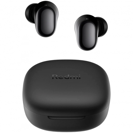 Безжични слушалки Xiaomi Redmi Buds 6 Play BHR8776GL, 7.5 часа, Обхват 10 м, Bluetooth 5.4, IPX4, Черен