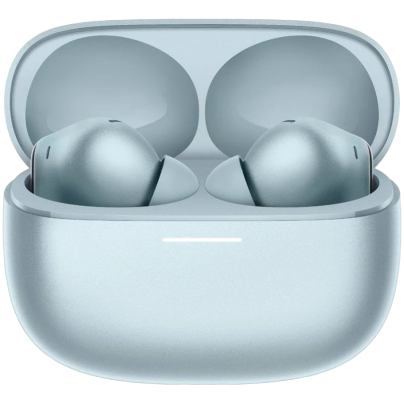 Слушалки Xiaomi Redmi Buds 8 Pro M2535E1 Glacier Blue, 8 часа, Bt 5.4, IP54, ANC до 55 dB, AI шумопотискане, Hi-Res Audio/LDAC, Dolby Audio, Ледниковосиньо