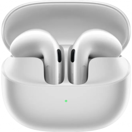Слушалки Xiaomi Buds 6 M2540E1, 6 часа, Bt 5.4, Hi-Res, aptX Lossless, AI шумопотискане, ANC, 360° звук, IP54, Керамичнобял