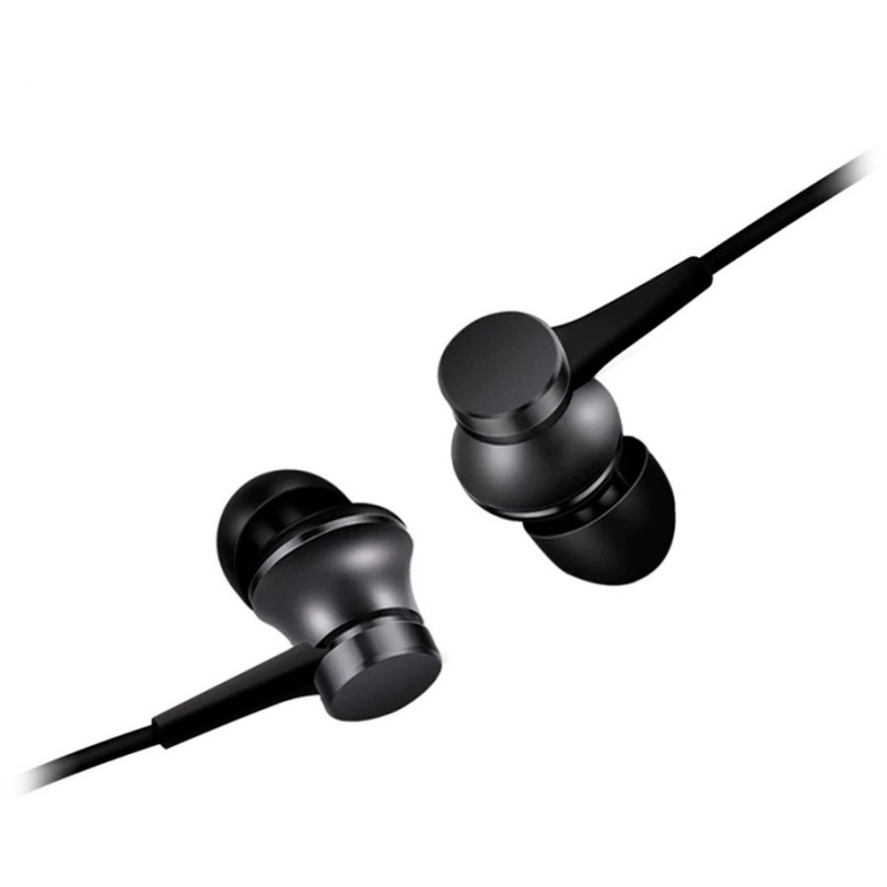 Слушалки Xiaomi Mi In-Ear Basic, 10 мм, Кабелни, 20Hz-20kHz, Вграден микрофон, 3.5 мм, Черен