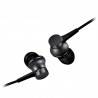 Слушалки Xiaomi Mi In-Ear Basic, 10 мм, Кабелни, 20Hz-20kHz, Вграден микрофон, 3.5 мм, Черен