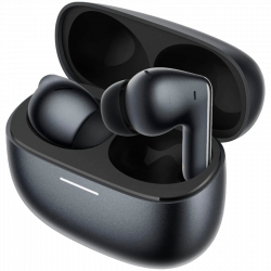 Слушалки Xiaomi Redmi Buds 8 Pro M2535E1 Obsidian Black, 8 часа, Bt 5.4, IP54, ANC до 55 dB, AI шумопотискане, Hi-Res Audio/LDAC, Dolby Audio, Черен