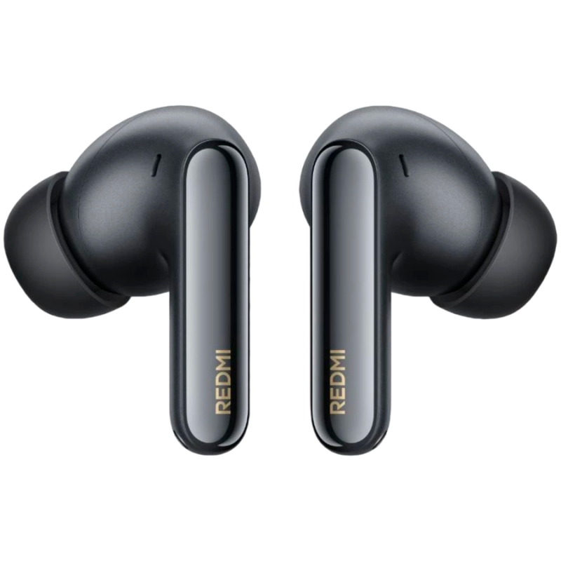 Слушалки Xiaomi Redmi Buds 8 Pro M2535E1 Obsidian Black, 8 часа, Bt 5.4, IP54, ANC до 55 dB, AI шумопотискане, Hi-Res Audio/LDAC, Dolby Audio, Черен