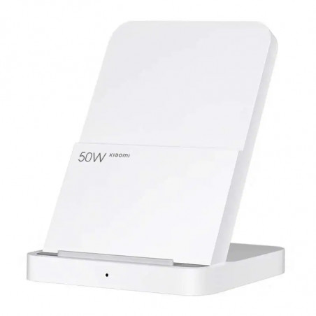 Безжично зарядно Xiaomi BHR7560GL, 50W HyperCharge, USB-C, Безопасно зареждане, Бял