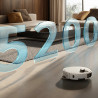 Прахосмукачка робот Xiaomi Robot Vacuum 5 Pro EU OV21GL, 55W, 20000 Pa, 140 мин, AI 5 MP тройна камера и разпознаване, Автоматична станция за измиване и сушене, Прибираща се dToF навигация, Вода 80°C, Бял
