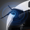 Прахосмукачка робот Xiaomi Robot Vacuum 5 Pro EU OV21GL, 55W, 20000 Pa, 140 мин, AI 5 MP тройна камера и разпознаване, Автоматична станция за измиване и сушене, Прибираща се dToF навигация, Вода 80°C, Бял
