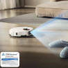 Прахосмукачка робот Xiaomi Robot Vacuum 5 Pro EU OV21GL, 55W, 20000 Pa, 140 мин, AI 5 MP тройна камера и разпознаване, Автоматична станция за измиване и сушене, Прибираща се dToF навигация, Вода 80°C, Бял