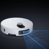 Прахосмукачка робот Xiaomi Robot Vacuum 5 Pro EU OV21GL, 55W, 20000 Pa, 140 мин, AI 5 MP тройна камера и разпознаване, Автоматична станция за измиване и сушене, Прибираща се dToF навигация, Вода 80°C, Бял