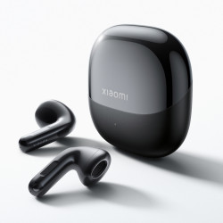Слушалки Xiaomi Buds 6 M2540E1, 6 часа, Bt 5.4, Hi-Res, aptX Lossless, AI шумопотискане, ANC, 360° звук, IP54, Черен графит