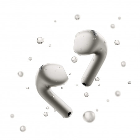 Слушалки Xiaomi Buds 6 M2540E1, 6 часа, Bt 5.4, Hi-Res, aptX Lossless, AI шумопотискане, ANC, 360° звук, IP54, Титаниевосив