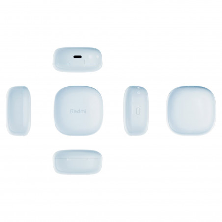 Безжични слушалки Xiaomi Redmi Buds 6 Play BHR9283GL, 7.5 часа, Обхват 10 м, Bluetooth 5.4, IPX4, Син