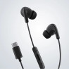 Слушалки Xiaomi BHR8930GL, 12.4 мм, Кабелни, 20Hz-20kHz, Вграден микрофон, USB-C, IP54, Черен