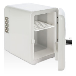 Преносим мини хладилник Zilan ZLN1153, 36W, 4 л, 6 кена, Охлаждане/затопляне, 10-75°C, 240/12V, Бял