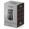 Електрическо джезве Floria ZLN1122, 600W, 500 мл, 65-100°C, Турско кафе/чай, Сензор против преливане, Капково филтриране, Черен