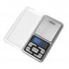 Везна за бижута Rosberg R51651S, до 500 гр, LCD дисплей, включени батерии, Сребрист