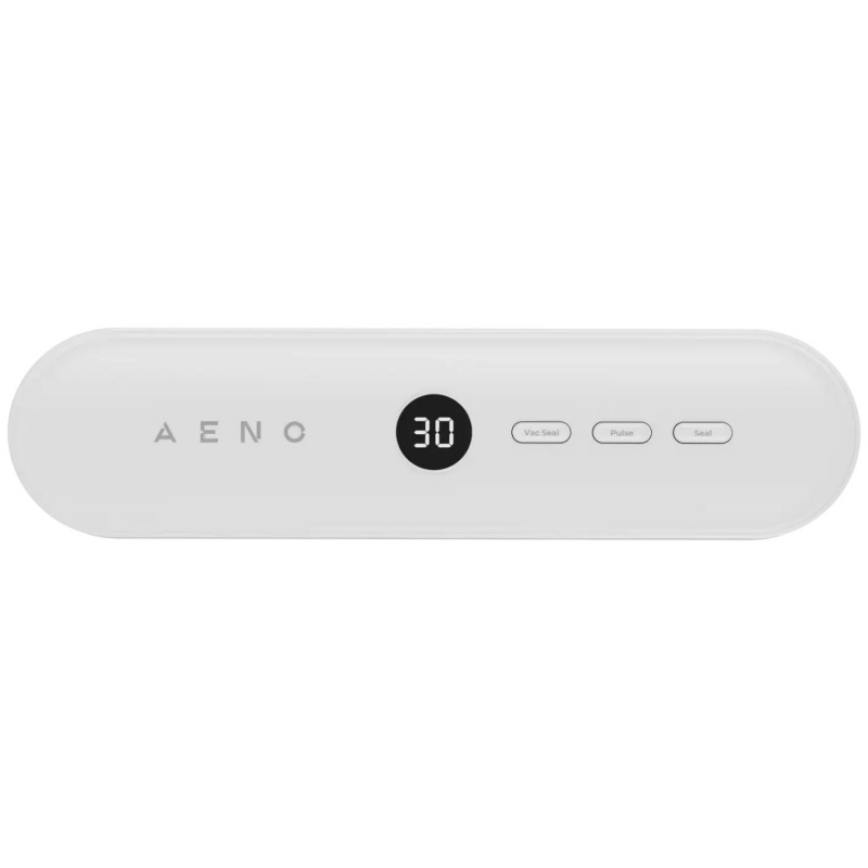Уред за вакуумиране AENO VS3 AVS0003, 70 kPa, 3.5 л/мин, 4 режима, LED, Бял
