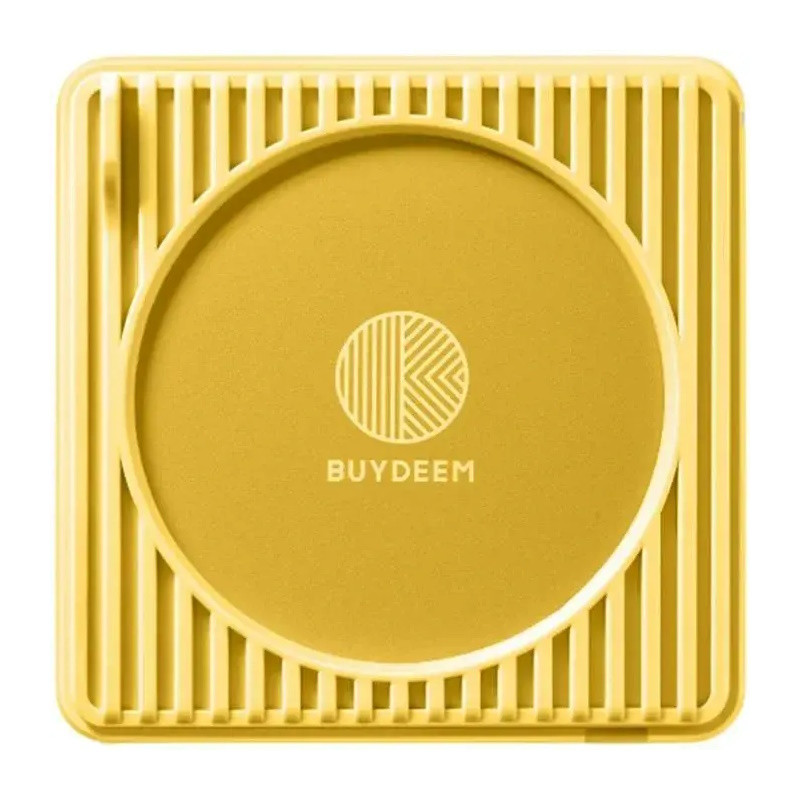 Нагревател за чаши BUYDEEM OA2001, 24W, 2 настройки, Автоматично спиране, Водоустойчив, Жълт