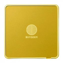 Нагревател за чаши BUYDEEM OA2001, 24W, 2 настройки, Автоматично спиране, Водоустойчив, Жълт