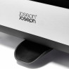 Сушилник за съдове Joseph Joseph Extend Steel Plus 6500040, До 16 части, Разтегателен, Релси за чаши, Отцеждане, Разглобяем, Неръждаема стомана, Черен